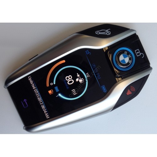 bmw keychain - pattern on the keychain