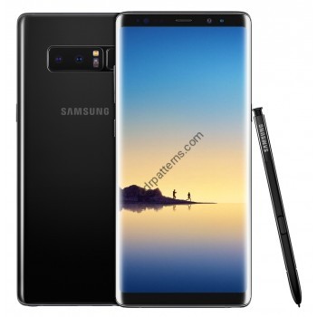 Samsung Galaxy Note 8 - pattern for mobile phone