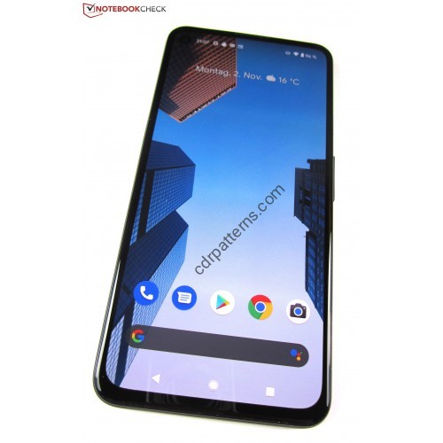 Google Pixel 4A 5G - pattern for mobile phone