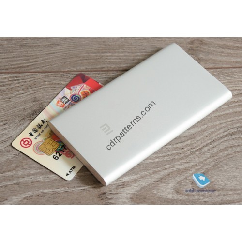 Xiaomi Mi PowerBank 5000 - pattern for wireless headphones