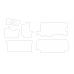 GAZelle Sobol 4x4 - pattern for EVA mats for trucks and buses