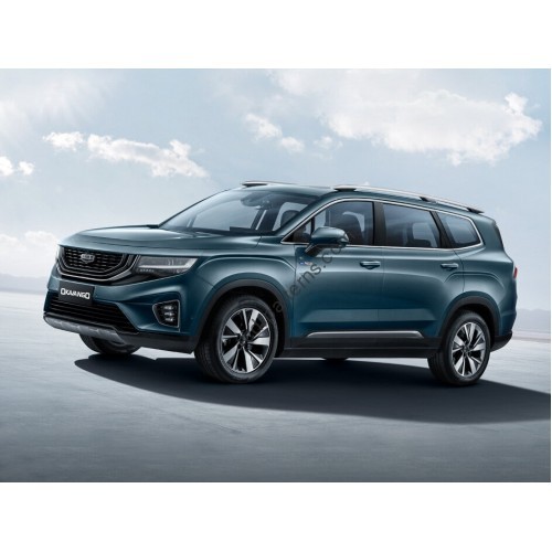 Geely Okavango 2021 - the pattern of the interior