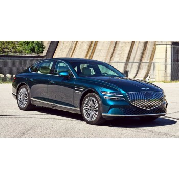 Genesis G80 Electrified 2023 front and rear - pattern for the body