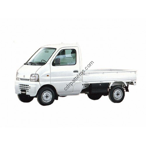 Suzuki Carry Truck, 11 generation (01.1999 - 04.2013) - a template for a truck