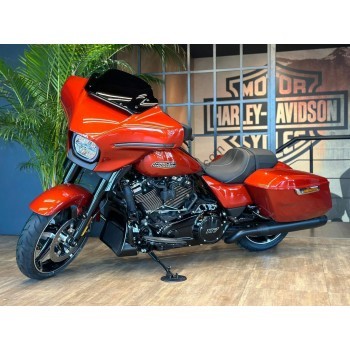 Harley Davidson Street Glide 2024 - the pattern on the frame of motorcycle equipment