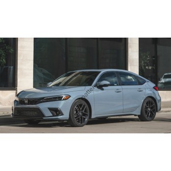 Honda Civic sedan and 5-door hatchback, 11th generation 2021-2025 Front side glass pattern 
