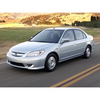 Honda Civic sedan, 7th generation, ES (2001 - 06.2006) Front side glass pattern 