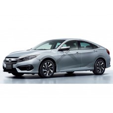 Honda Civic sedan, 10 generation, FC (01.2017 - 2020) - pattern on the windshield