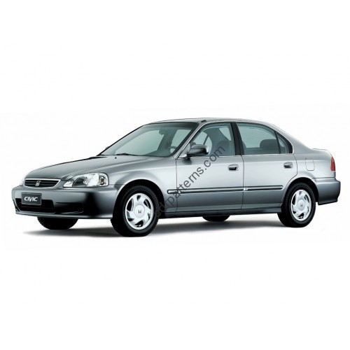 HONDA CIVIC 4D 1997-1999 - pattern for car mats