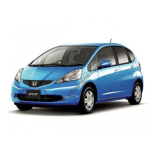 Honda Fit 2 generation, GE, GP (2007 - 08.2013) - pattern on the windshield