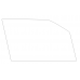 Honda Elysion minivan, 1 generation, RR (12.2004 - 10.2013) Front side glass pattern 