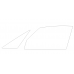 Honda Fit 4 generation GR 10.2019 - 2025 Front side glass pattern 