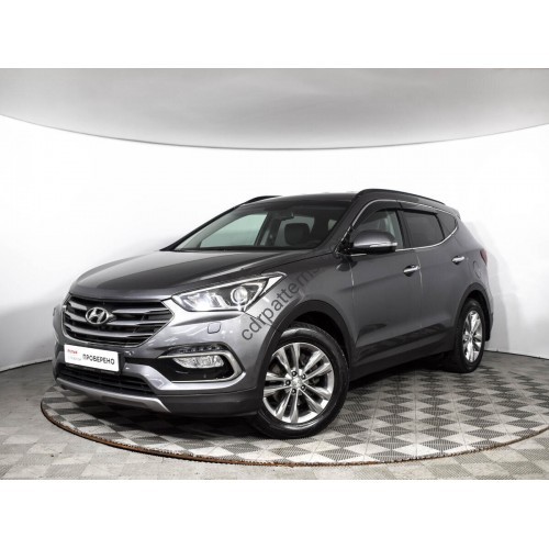 Hyundai Santa Fe (2015) bumper - pattern for the body