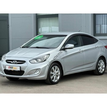 Hyundai Solaris 2012 Front - pattern for the body