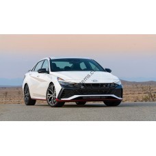 Hyundai Elantra 2022 - the pattern of the interior