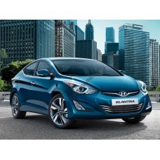 Hyundai Elantra 5th generation, 2011-2015 sedan - Pattern for rear windows