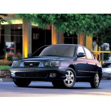 Hyundai Elantra III generation 2000-2006 - pattern on the windshield Hyundai Elantra III generation 2000-2006 - pattern on the windshield