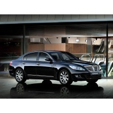Hyundai Genesis sedan, 1 generation (11.2008 - 12.2012) - pattern on the windshield