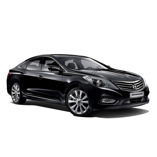 Hyundai Grandeur sedan, 5 generation, HG (05.2012 - 07.2015) - pattern on the windshield