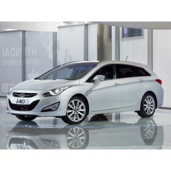 Hyundai i40 1st generation Front side glass pattern