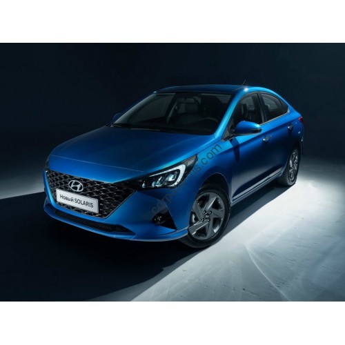 Hyundai Solaris 2020 - Multimedia screen template