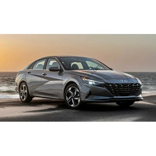 Hyundai Elantra 2021 - the pattern of the interior