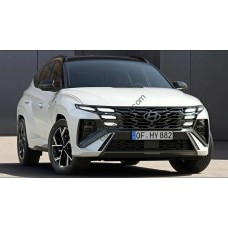 Hyundai Tucson 2025 headlights and grille - pattern for the body Hyundai Tucson 2025 headlights and grille - pattern for the body