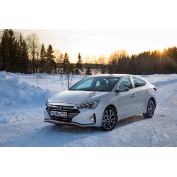 Hyundai Elantra 6 generation, 2015-2020 - Pattern for rear windows
