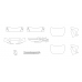 Hyundai i30 2018 front - pattern for the body