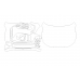 Hyundai Tucson 2024 front - pattern for the body