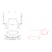 Hyundai Tucson N-line 2024 front - pattern for the body