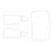 Hyundai Elantra 6 generation, 2015-2020 - Pattern for rear windows