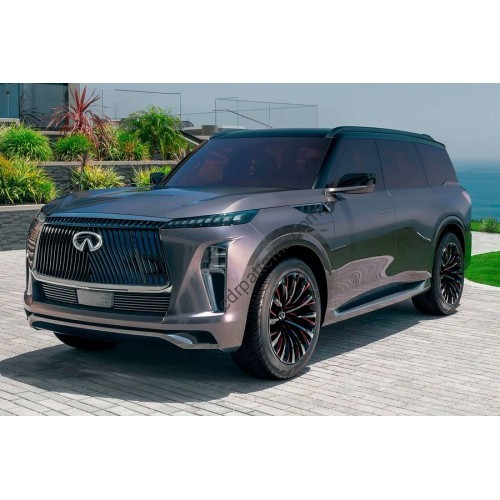 Infiniti QX80 2025 - the pattern of the interior
