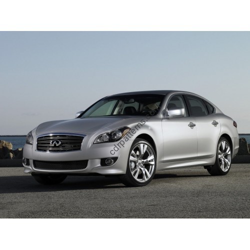 INFINITI M 25 2010-> - pattern for car mats