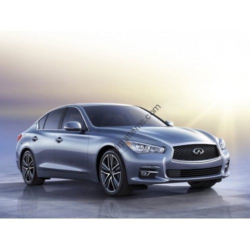 Infiniti Q50 sedan, 4 generation (04.2014 - 2021) - Pattern for rear windows