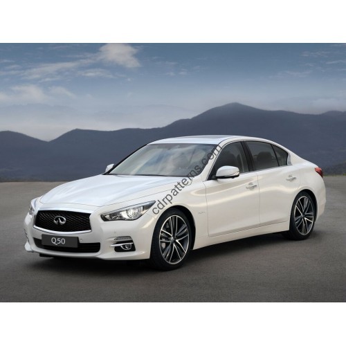 Infiniti Q50 2013 - pattern for car EVA mats