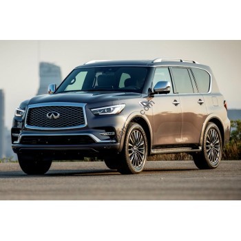 Infiniti QX80 2022 - the pattern of the interior