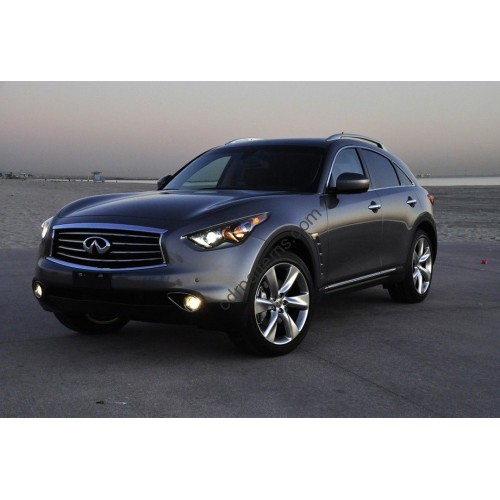 Infiniti FX - 35, 50 2011 - headlight pattern