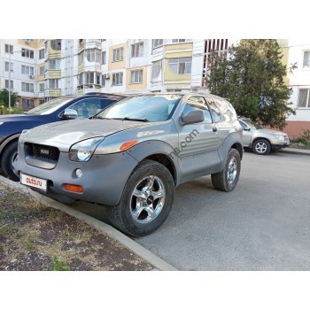 Isuzu VehiCross 3-door, 1st generation (04.1997 - 12.2000) Front side glass pattern