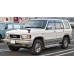Isuzu Bighorn 5-door, 2nd generation (02.1995 - 08.2002) Front side glass pattern