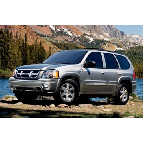 Isuzu Ascender 2003 – 2008 Front side glass pattern