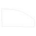 Isuzu VehiCross 3-door, 1st generation (04.1997 - 12.2000) Front side glass pattern