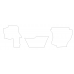 Isuzu Forward (F-Series), 1995 - pattern for EVA mats for trucks and buses