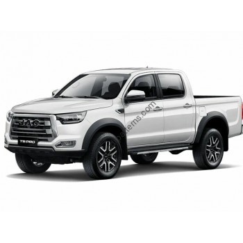 JAC T8 Pro Pickup, 1 generation (09.2020 - present) Front side glass pattern