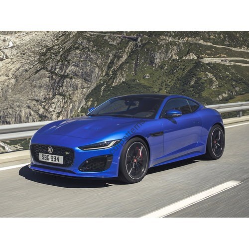 Jaguar F-Type 2020 - Multimedia screen template