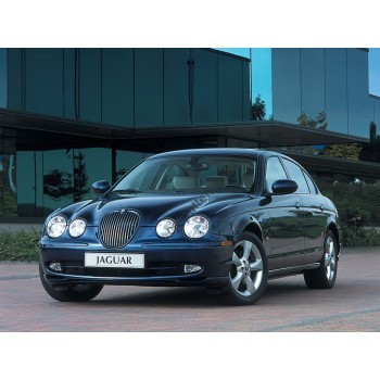 Jaguar S-type sedan, 1st generation, X200 (03.1999 - 2008) Front side glass pattern