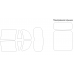Li L9 1 generation (06.2022 - present) - Pattern for rear windows
