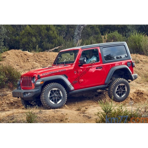 Jeep Wrangler Rubicon Coupe 2023 front fender - pattern for the body