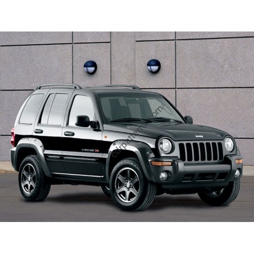 Jeep Cherokee 2001-2005 KJ 3 generation - Pattern for rear windows Jeep Cherokee 2001-2005 KJ 3 generation - Pattern for rear windows