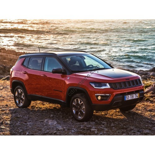 Jeep Compass 2017 - Multimedia screen template